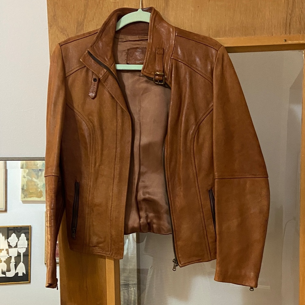 Brown Leather Jacket